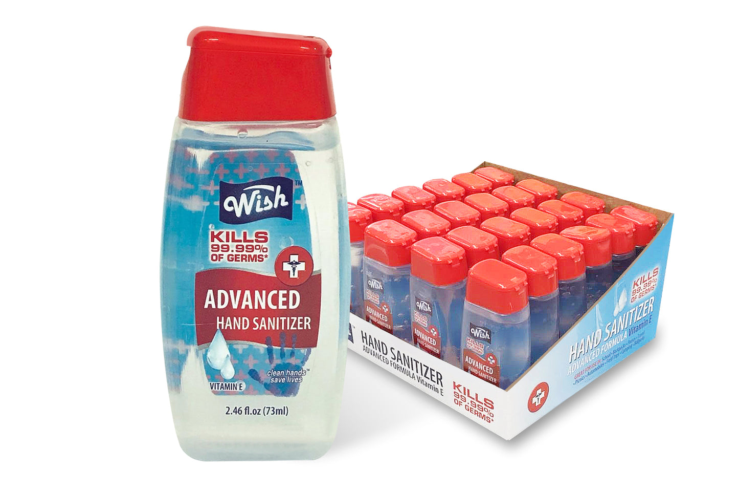 Wish Advanced Hand Sanitizer - (2.5 OZ./ 75 ML.) (EXPIRED)