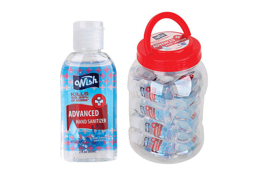 WISH HAND SANITIZER JAR (2oz) (24 UNITS INSIDE) (EXPIRED)